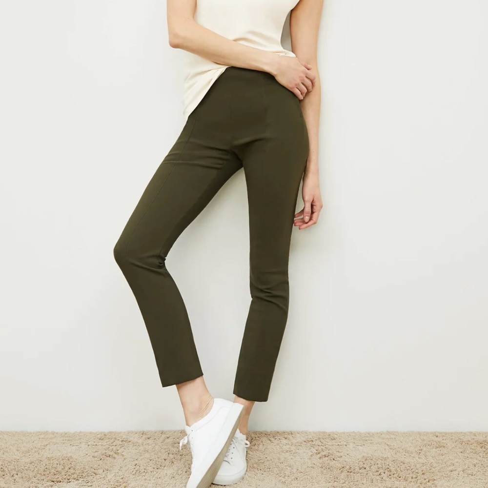 MM LaFleur The Foster Pant - everstretch - dark olive - size 2